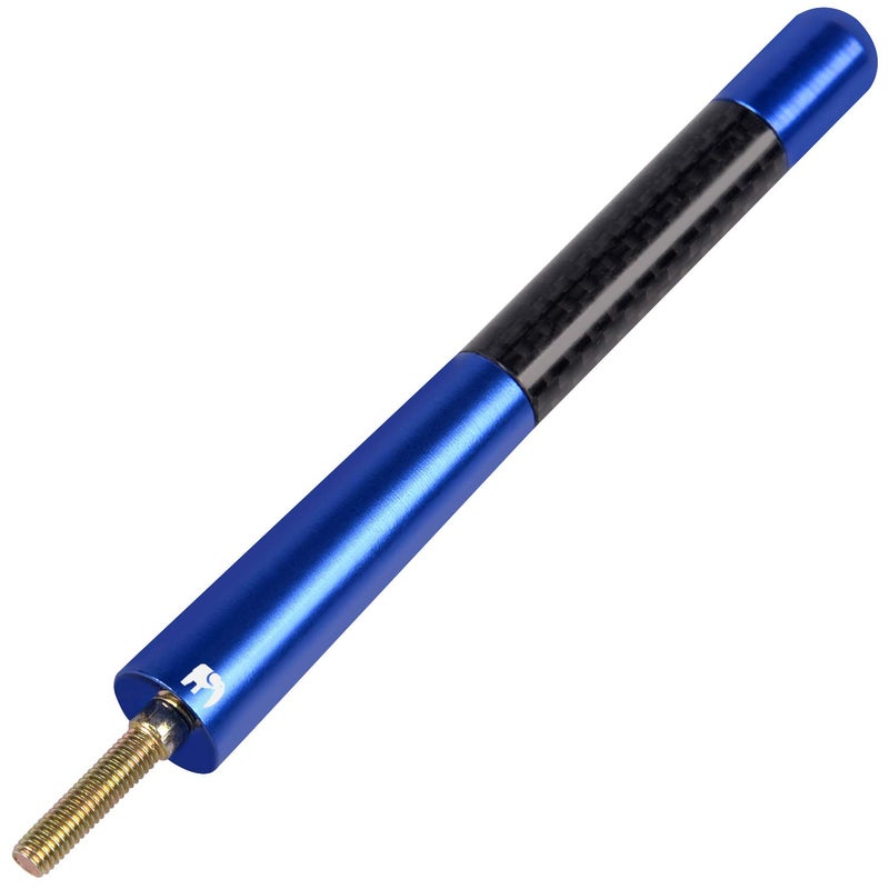 ONE250 Short Antenna, Compatible with Jeep Wrangler JK JKU JL JLU Rubicon Sahara Gladiator Compass Renegade Cherokee (2007-2024) (Blue) - Image 1